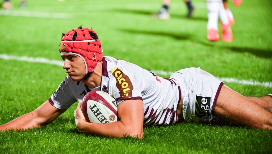 Louis Bielle-Biarrey va quitter l’aile pour un autre poste pour les prochains matches de l’UBB !