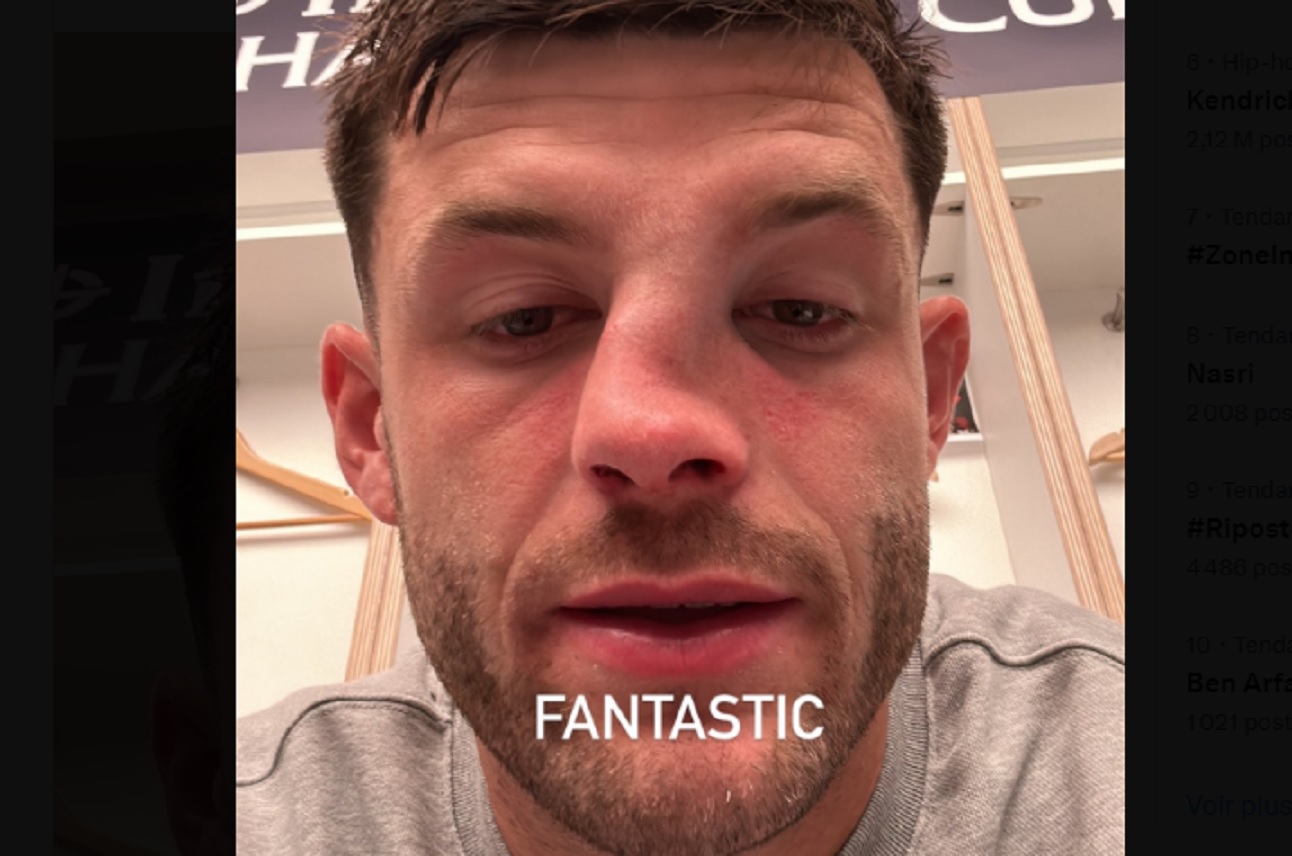 PHOTO : La photo impressionnante de Blair Kinghorn après le match contre les Harlequins !