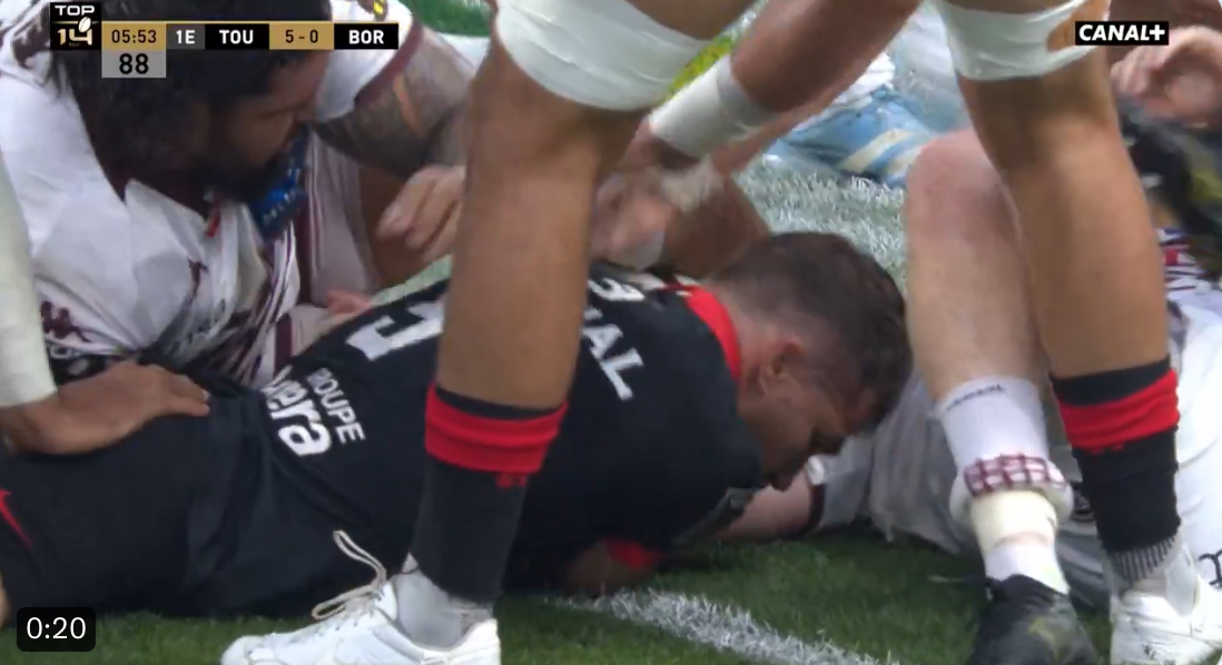 VIDEO : Le meilleur joueur du monde marque le premier essai de la finale du Top 14