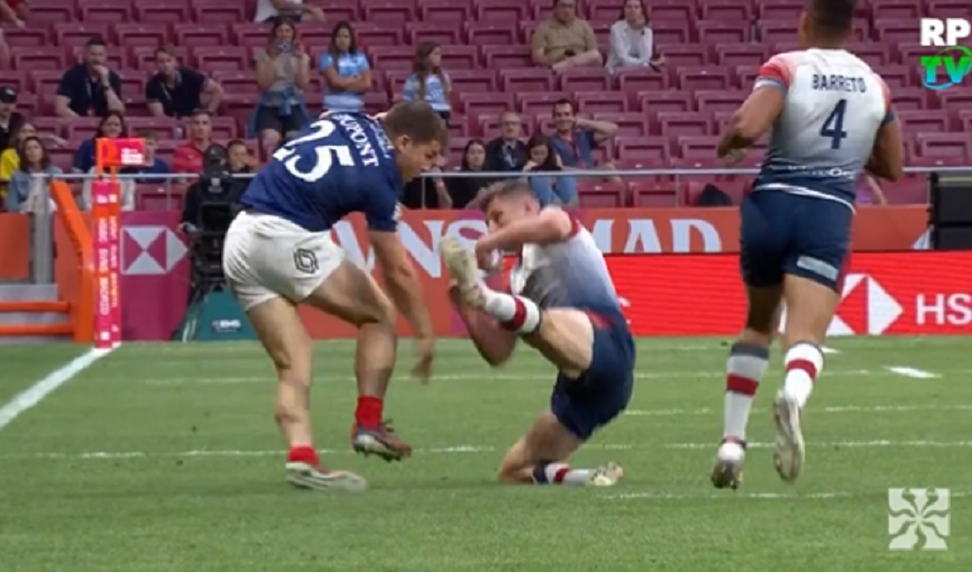 VIDEO : Le raffut monstrueux d’Antoine Dupont qui file à l’essai !