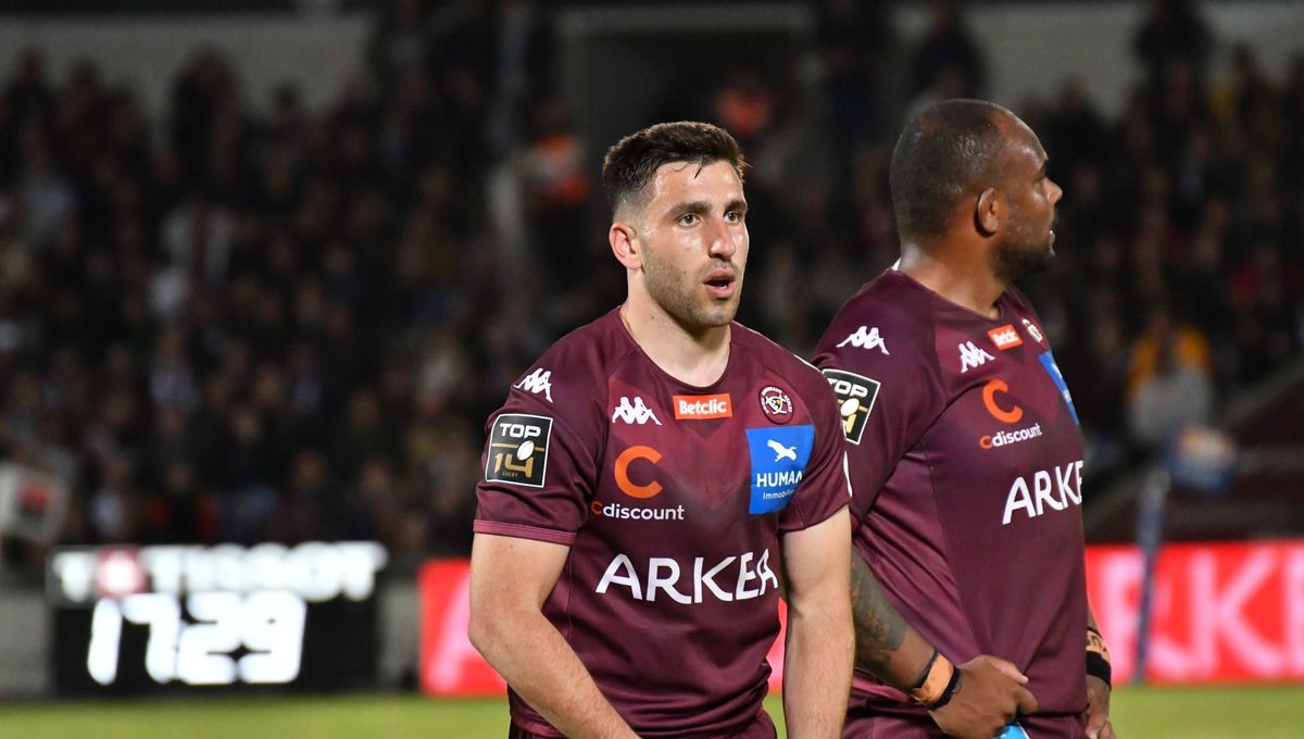 Terrible coup dur pour l’UBB : Le remplaçant de Matthieu Jalibert blessé à son tour !