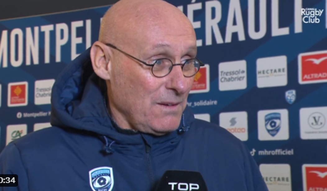 Bernard Laporte explique pourquoi il a fui les tribunes lors de la pénalité de Louis Carbonel