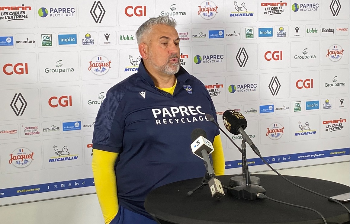 Christophe Urios : “Je me suis senti un peu con”