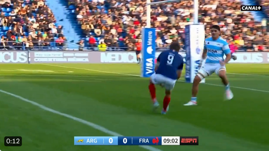 VIDEO : L’essai de Baptiste Serin contre l’Argentine !