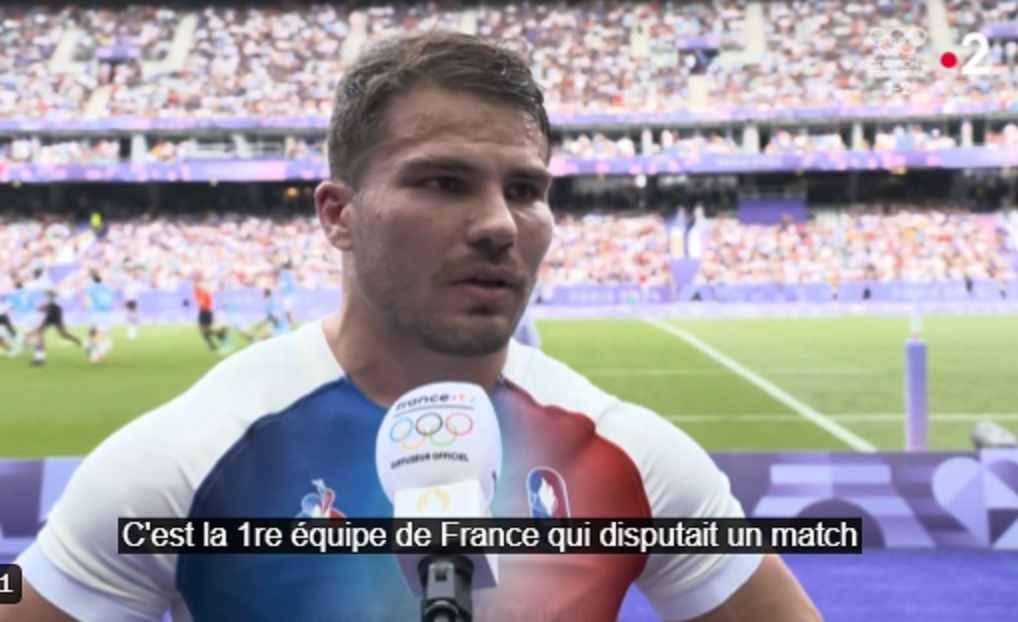 Antoine Dupont regrette les nombreuses erreurs effectuées par son équipe