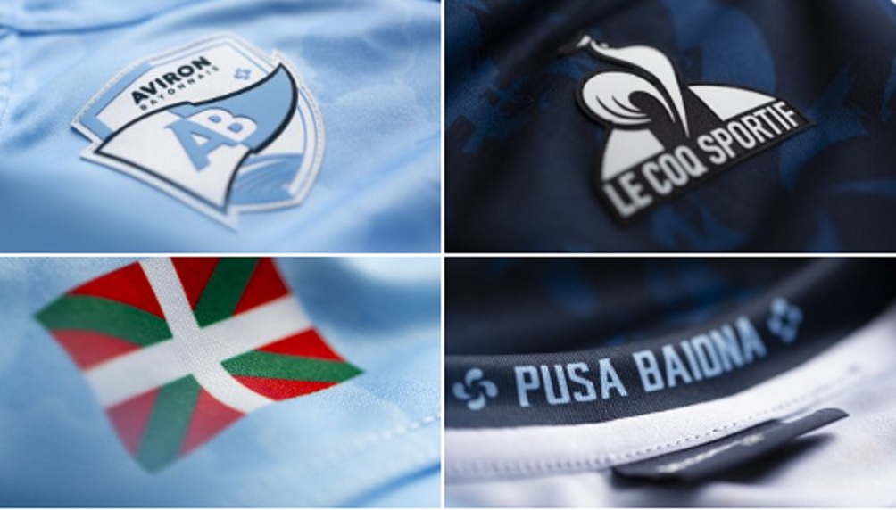 L’Aviron Bayonnais dévoile son maillot pour la saison 2024 / 2025