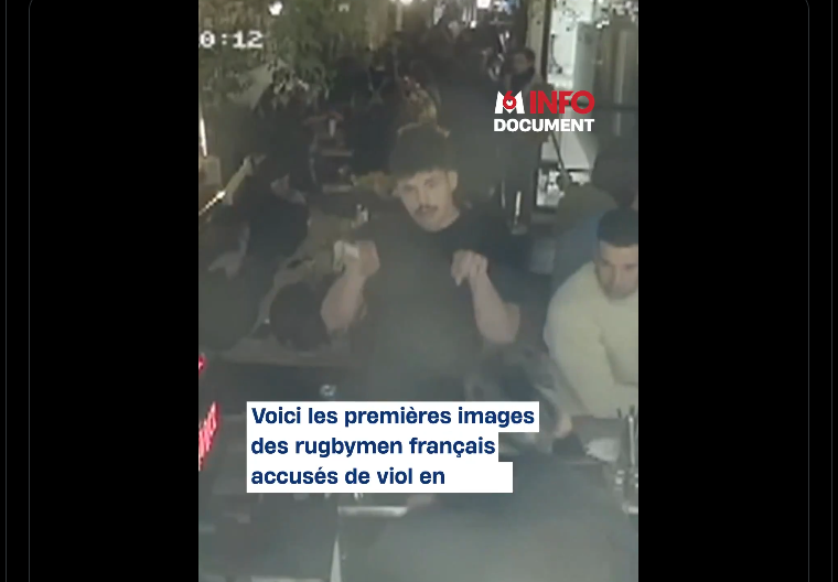 M6 diffuse une vidéo inédite des joueurs Français dans le Bar de Mendoza