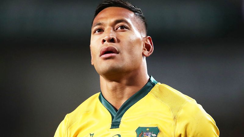 Israel Folau pointe du doigt les responsables de sa mise à l’écart du rugby Australien !