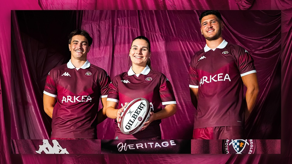 Bordeaux-Bègles dévoile son nouveau maillot 2024 / 2025 !