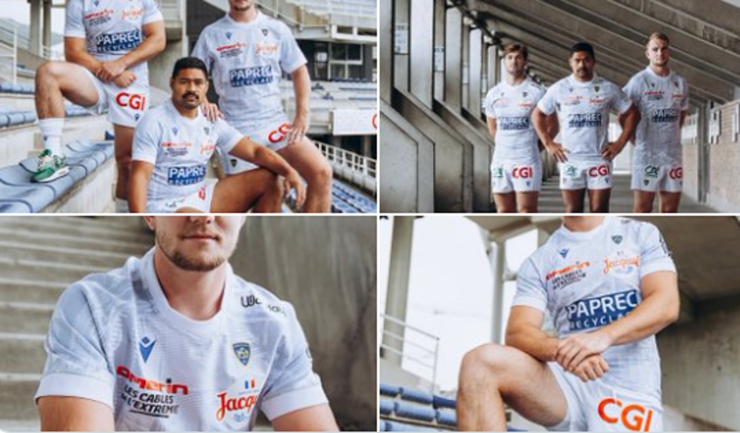 Découvrez le nouveau maillot “extérieur” de Clermont