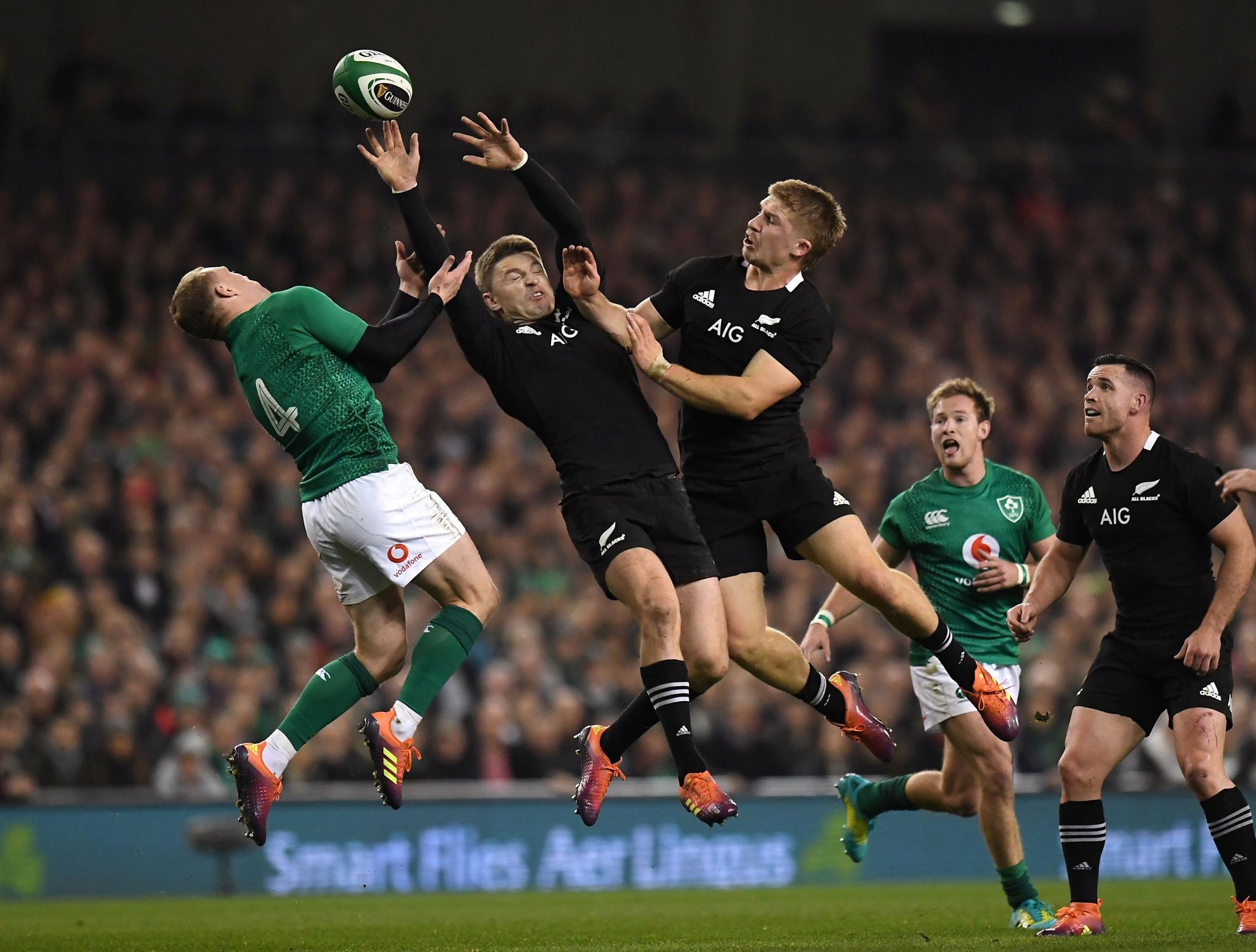 La rencontre Nouvelle-Zélande – Irlande se jouera à Chicago !