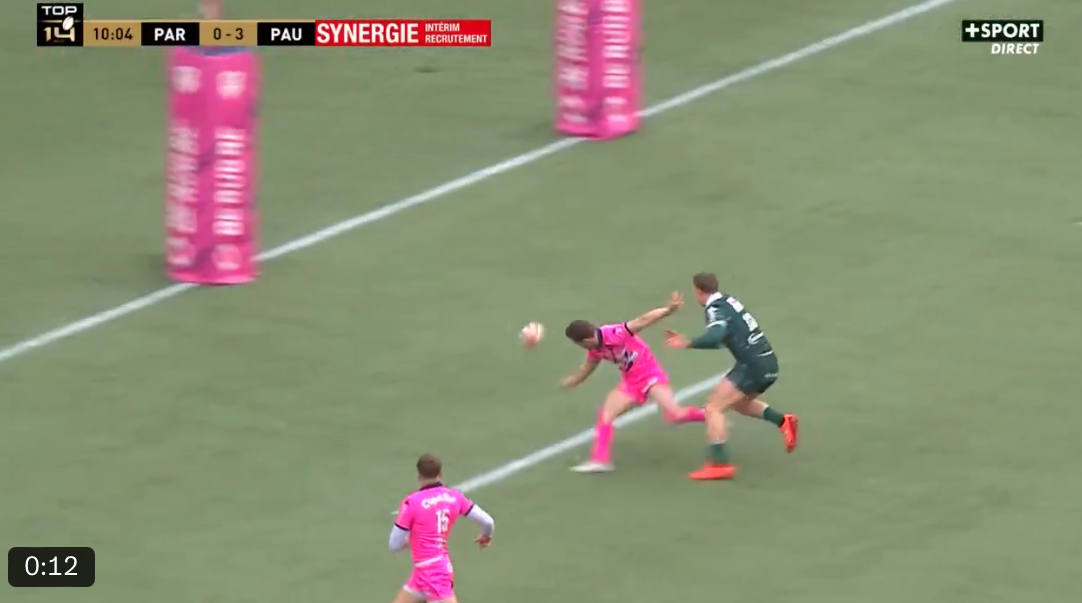 VIDEO : La grosse bourde de Brad Weber contre Pau !