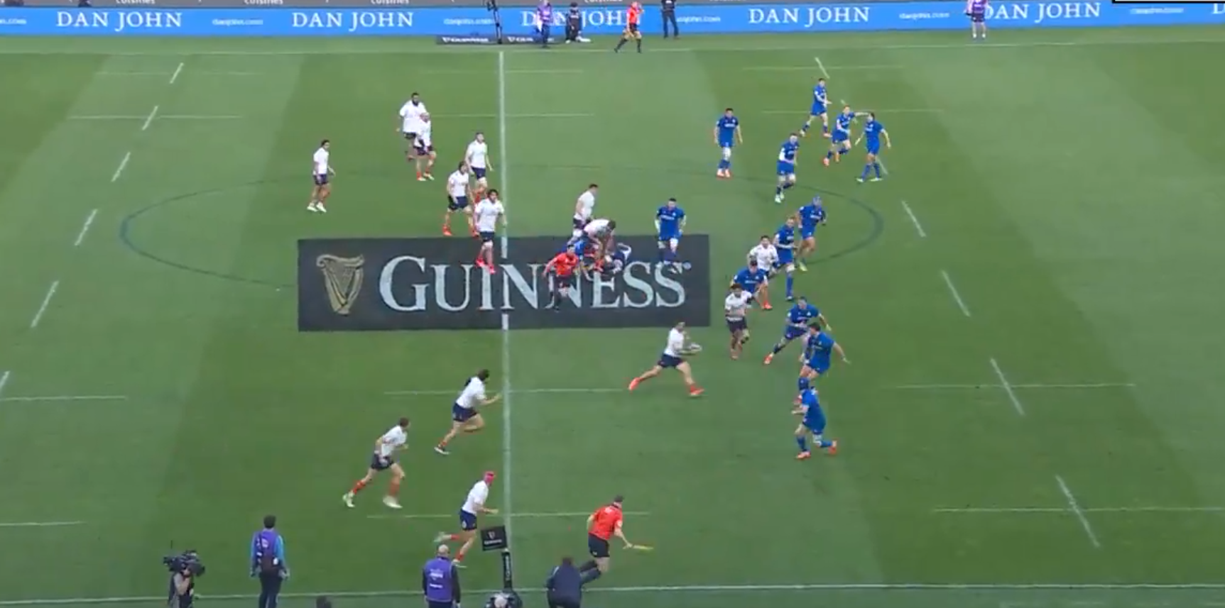 VIDEO – L’essai d’Antoine Dupont après un très beau mouvement collectif !