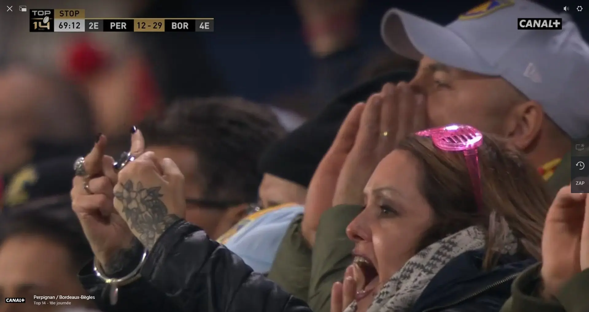 Midi Olympique tire la sonnette d’alarme après le comportement déplacé de certains supporters de l’USAP !