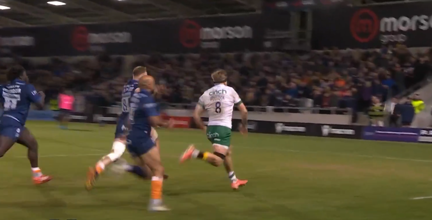 VIDEO – L’essai sensationnel du troisième ligne Henry Pollock, diamant brut du XV de la Rose !